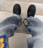 麓格立德比鞋男 黑色馬丁靴高級(jí)感低幫英倫風(fēng)增高大頭男士休閑皮鞋商務(wù) 德比鞋黑色42【偏大一碼】 曬單實(shí)拍圖