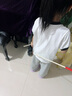 皓梵潔藤條教育孩子教鞭打不傷家用家法神器孩子打屁屁超痛棍子兒童鞭子 2根裝紅+黑（1叉）直徑0.6cm 曬單實(shí)拍圖