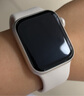 Apple/蘋(píng)果 Watch SE 智能手表GPS+蜂窩款40毫米星光色鋁金屬表殼星光色運動(dòng)型表帶S/M MXHR3CH/B 曬單實(shí)拍圖