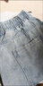 軒萊雅直筒寬松牛仔長(cháng)褲男士美式闊腿休閑男褲2025春秋潮流寬松牛仔褲男 9921藍灰 31 【腰圍2尺4】120-130斤 曬單實(shí)拍圖
