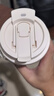 【316不銹鋼】鈴蘭雙飲保溫杯吸管水杯高顏值便攜杯子 珍耀白【鈴蘭】1個(gè)500ml 曬單實(shí)拍圖