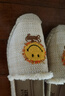 百麗（Belle）董潔同款smiley聯(lián)名漁夫鞋女25新商場(chǎng)款漁悅假期單鞋3YS24BA5 杏色【董潔同款】 39 (245mm) 曬單實(shí)拍圖