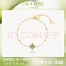 LOLA ROSE羅拉玫瑰閃星系列手鏈藍(lán)砂石銀手鏈女生日禮物節(jié)日禮物送女友 LR80118-東陵玉 曬單實(shí)拍圖