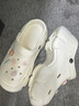 稻草人醫(yī)用手術(shù)室拖鞋女款2025新款夏季外穿防滑防臭eva厚底護(hù)士洞洞鞋 米白【冰透卡通】 38-39 【京東直達(dá)服務(wù)】 曬單實(shí)拍圖