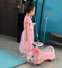 碧眼狐女童連衣裙公主裙兒童裙子童裝夏季白雪公主輕薄透氣休閑粉色款 艾莎 粉色 120 建議身高110厘米 曬單實(shí)拍圖