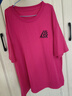 ASK JUNIOR重磅兒童短袖T恤夏季男童套頭衫半袖體恤中大童上衣 玫紅色 150 曬單實(shí)拍圖