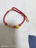 老廟黃金轉(zhuǎn)運(yùn)珠足金聚寶盆情侶款手串生日節(jié)日七夕節(jié)送男友送女友禮物 聚寶盆/約/0.33g 曬單實(shí)拍圖