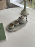 如瓷動人敦煌文創(chuàng)汝窯功夫茶具套裝茶壺喝茶杯帶茶盤禮盒裝送長輩伴手禮品 寶相花-敦煌茶壺海棠盤禮盒 4件 新年喬遷禮物送老師退休紀(jì)念品 曬單實(shí)拍圖