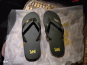 Lee拖鞋男2025夏季新款人字拖男士外穿防滑戶(hù)外休閑透氣沙灘涼拖鞋潮 橄欖綠（偏大/拍小一碼） 44 曬單實(shí)拍圖