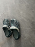 卡駱馳crocs波波大理石紋洞洞鞋舒適輕便男沙灘鞋包頭拖鞋女鞋|208454 黑沙灰/彩色-0LE 41 /42(260mm) 曬單實拍圖
