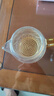 全度（Quandu）玻璃茶壺耐熱玻璃泡茶壺帶過(guò)濾內(nèi)膽彩把花茶壺煮茶壺煮茶器加厚 黃把神奇壺 曬單實(shí)拍圖