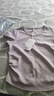 森馬（Semir）短袖t恤女短款緊身夏季圓領(lǐng)正肩上衣V領(lǐng)收腰套頭衫109324100003 曬單實(shí)拍圖