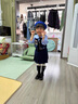 G.DUCKKIDS小黃鴨女童套裝夏季朱迪兔子警官衣服兒童jk百褶裙子cos服三件套 三件套 110 建議4~5歲【100-110cm】cm 曬單實(shí)拍圖