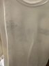 Calvin KleinJeans夏季男女情侶中性ck休閑字母寬松純棉重磅短袖T恤J400448 YAF-月光白 2XL 曬單實拍圖