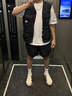 AOGZ夏季薄款工裝馬甲男新款攝影美式無(wú)袖坎肩多口袋機能風(fēng)背心潮 黑色 2XL 曬單實(shí)拍圖