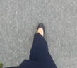 森達高跟鞋女中跟粗跟不累腳通勤上班淺口單鞋小皮鞋XBC01CQ4 黑色 38 曬單實(shí)拍圖