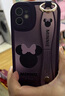 【迪士尼授權(quán)】iPhone11Pro Max手機殼硅膠小羊皮腕帶殼蘋果11卡通女款背帶掛繩支架防摔 蘋果11【暗紫色-紫色米妮】腕帶掛繩 曬單實拍圖