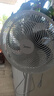 美的（Midea）電風(fēng)扇 家用七葉立式落地扇宿舍臥室輕音節(jié)能搖頭桌面小風(fēng)扇大風(fēng)力空氣循環(huán)風(fēng)扇 SAF30AC  曬單實拍圖