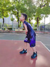 G.DUCKKIDS童裝男童籃球服兒童背心套裝夏裝新款輕薄透氣速干衣男孩球衣球褲 黑色gceekka 150 建議身高140-150年齡11-12 曬單實(shí)拍圖