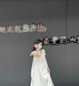 貞喜氣夏日絕美海邊度假吊帶連衣裙女2025新款法式無袖沙灘長裙夏日裙子 杏色 M （95-125斤） 曬單實拍圖