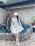 艾萊依（ERAL）防曬服2025夏季新款戶(hù)外運動(dòng)外套防紫外線(xiàn)修身涼感透氣原紗防曬衣 冷月灰 M 160 曬單實(shí)拍圖