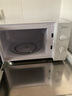 美的（Midea）快捷微波爐 家用小型 360°轉盤加熱 旋鈕操控 易潔內膽（M1-L213B） 曬單實拍圖