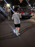 m-cro邁古micro兒童滑板車5-6-12歲寬輪中大童滑滑踏板車溜溜滑步童車 【PRO LED 】活力藍(lán) 100-160CM 曬單實拍圖