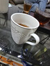惠家旺陶瓷茶杯水杯功夫茶杯花茶杯大小號杯子家用待客帶把茶杯牛奶杯 大號英文茶杯(250ML)1只 250ml 功夫杯 曬單實拍圖