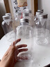 威爾基冷泡茶杯冷泡杯容器冷萃杯裝冷泡瓶一次性瓶瓶子500ml廣口飲料瓶 【10個(gè)裝】500ml茶瓶+茶漏+貼紙 曬單實(shí)拍圖