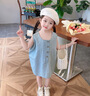G.DUCKKIDS女孩連衣裙夏裝2025新款時(shí)髦夏天洋氣牛仔背心裙女寶寶韓版公主裙 圖片色 90 cm 曬單實(shí)拍圖