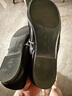CHARLES&KEITH平底緞面褶皺鏈條芭蕾舞鞋七夕禮物CK1-70900559 BLACK TEXTURED黑色紋理 37 （235） 曬單實拍圖
