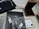 JOLEE項鏈水晶S925銀吊墜時尚飾品彩寶托帕石鎖骨鏈送女生禮物一物一證 曬單實拍圖