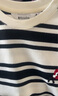 Olrain歐芮兒法式夏季條紋休閑時(shí)尚連衣裙小個(gè)子顯瘦長(zhǎng)裙 黑白條紋 L 曬單實(shí)拍圖