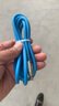 艾昊者鋅合金發(fā)光極客PD快充數據線(xiàn)適用蘋(píng)果iPhone14/13/12pro/iPad11Pro加長(cháng)TypeC轉Lighting手機充電線(xiàn) 平果PD快充線(xiàn)【藍色】鋅合金帶燈機甲線(xiàn) 1.5米 曬單實(shí)拍圖