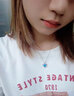 老鳳祥海洋之心純銀999項鏈女士吊墜2025新款生日禮物送女朋友老婆首飾 【海洋之心】項鏈＋證書(shū)＋禮盒 曬單實(shí)拍圖