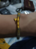 蒂蔻（Tico）足金彌勒佛黃金轉(zhuǎn)運(yùn)珠手鏈女3D硬金珠佛祖和田玉手串生日禮物 曬單實(shí)拍圖