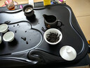 茗石齋黑烏檀木茶盤整塊實木茶臺簡約家用客廳大小號功夫茶具茶海木托盤 85*43*5(cm) 單茶盤 曬單實拍圖