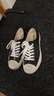 匡威（Converse）官方 Jack Purcell開口笑男女牛皮革板鞋黑色164224C 164224C 37.5 曬單實拍圖