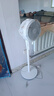 美的（Midea）電風(fēng)扇 空氣循環(huán)扇家用立式落地大風(fēng)力搖頭落地扇電扇桌面臺(tái)扇輕音低噪小風(fēng)扇 FGA24TS 曬單實(shí)拍圖