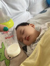貝親親子自然實(shí)感寬口徑玻璃奶瓶適配新生嬰兒瓶身160/240ml防脹 玻璃-黃 自帶M號(hào)奶嘴  240ml 曬單實(shí)拍圖