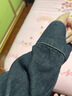 UR2025春季新款女裝復古休閑水洗風(fēng)衣領(lǐng)牛仔外套UWG850042 藍色 (偏寬松) XS 曬單實(shí)拍圖