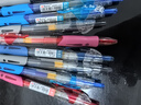 晨光（M&G）中性筆創(chuàng)意者GP1008學(xué)生考試0.5子彈頭水筆圓珠筆按壓式簽字筆商務(wù)辦公經(jīng)典【3黑3紅3藍3墨藍】 曬單實拍圖