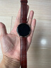 istrap適用華為手表表帶真皮GT5/4/3/2非凡大師Watch 5/4/3/Pro手表帶 鱷魚(yú)紋牛皮-紅棕色+針扣 22mm 曬單實(shí)拍圖