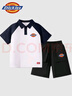 Dickies童裝男童夏季套裝小童polo衫兩件套男孩撞色衣服兒童夏裝男寶T恤 曬單實拍圖