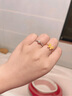 周六福鉑金鉆石戒指女NO MORE系列誠愛W0210509【共12分】主鉆約9分16號 曬單實拍圖