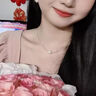 VIGG碎銀項鏈女生仿珍珠吊墜鎖骨鏈女生日禮物紀(jì)念日送女朋友老婆首飾 碎銀幾兩珍珠項鏈 曬單實拍圖