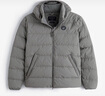 ABERCROMBIE & FITCH男裝24冬季款美式百搭抗風(fēng)羽絨服夾克外套KI132-4149 灰色 XS (170/84A) 曬單實(shí)拍圖
