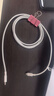 華為（HUAWEI）6A數(shù)據(jù)線充電線 USBType-C轉(zhuǎn)USBType-C/線長(zhǎng)1.8m/高品質(zhì)線芯原裝 白色CC800 曬單實(shí)拍圖