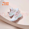 安踏兒童運(yùn)動(dòng)鞋女小童鞋2025夏季新品網(wǎng)面透氣旋鈕扣軟彈蝶翼休閑鞋 【蝶翼】白/粉/淺曦綠9903H-1 33 腳長(zhǎng)約20.5cm 曬單實(shí)拍圖