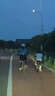 蘭帕達款新款夏季女騎行服騎行長袖潮流純色漸變自行車單車服上衣 洛可可藍 L 曬單實拍圖